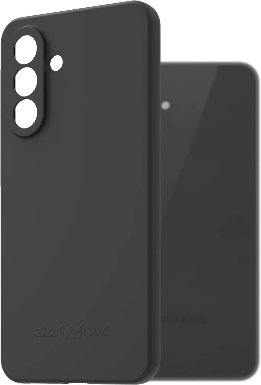 AlzaGuard Matte Case Samsung Galaxy A36 fekete TPU tok