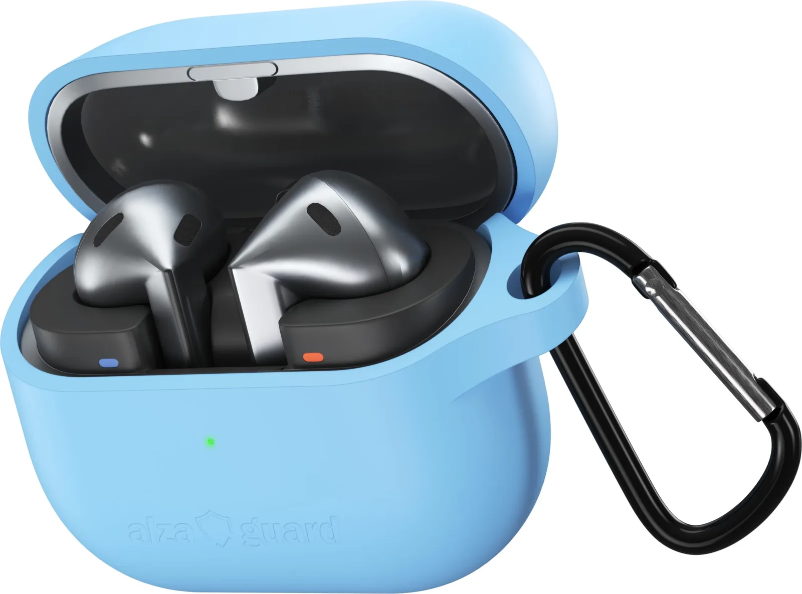AlzaGuard Premium Silicone Case Samsung Galaxy Buds 3 / Pro világoskék tok