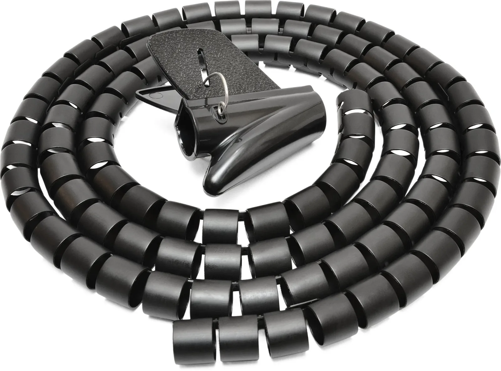 AlzaPower Cable Tube 1,5m fekete