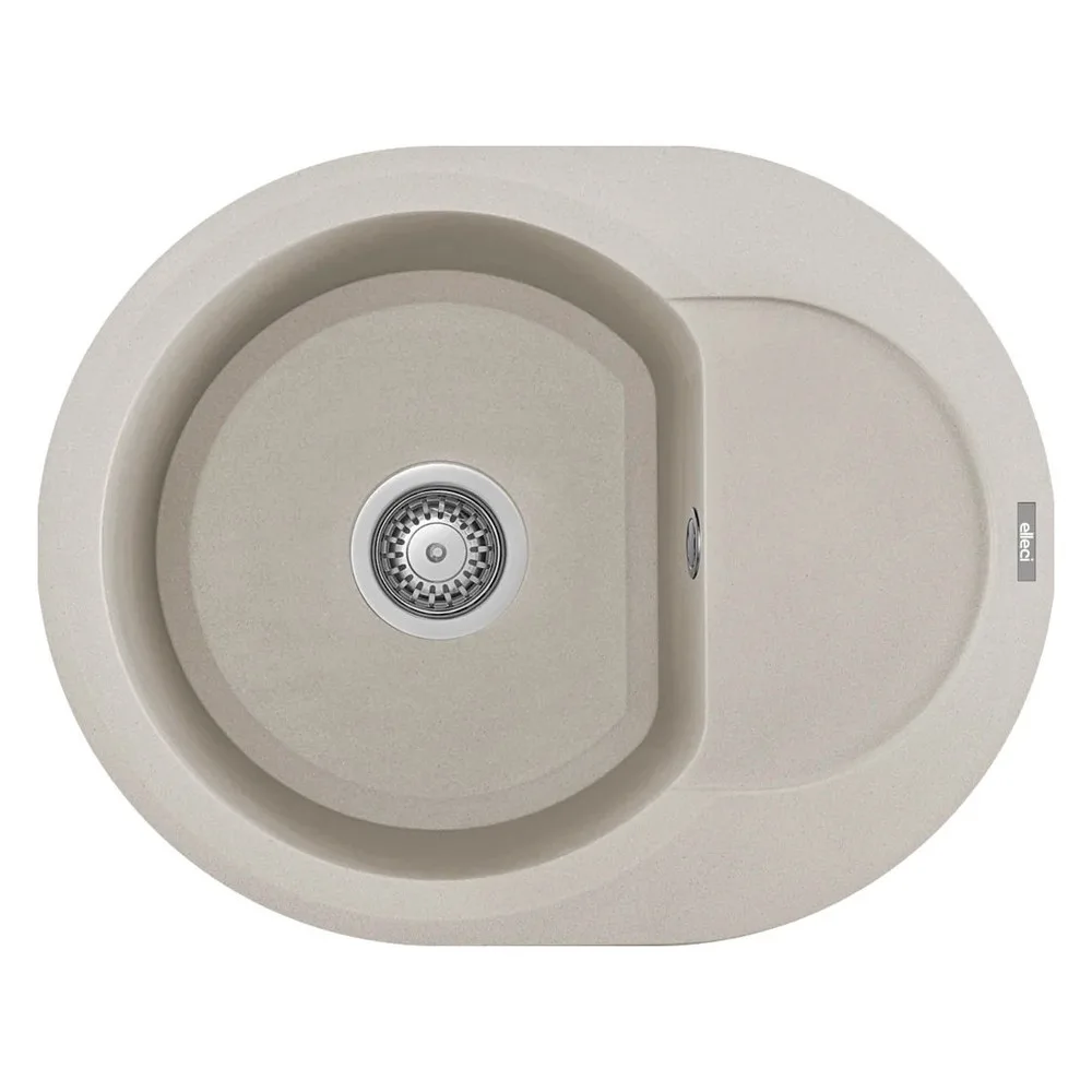 ELLECI - Mosogatótálca Easy ROUND 600 G39 Bianco soft