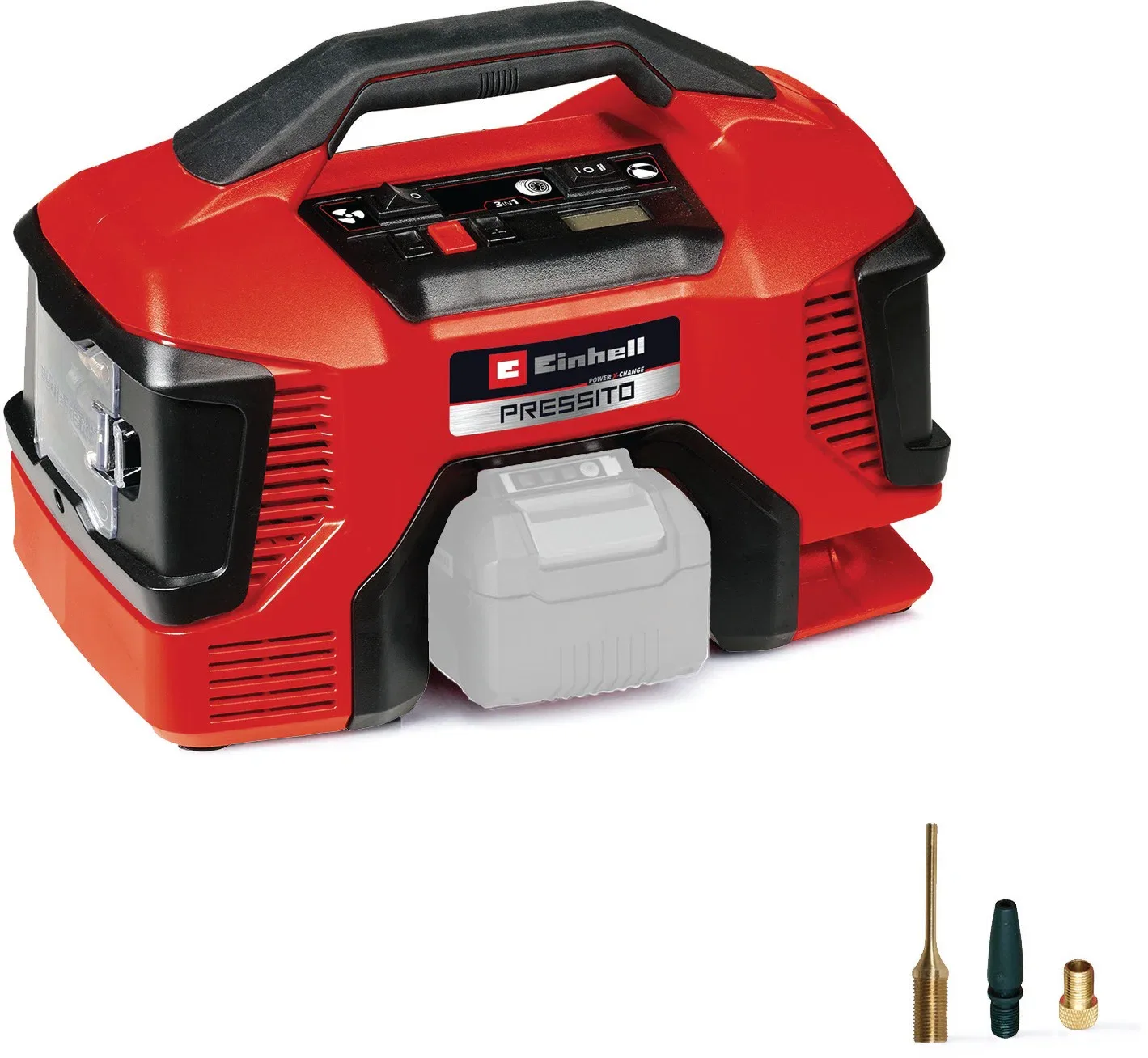 EINHELL akkus kompresszor PRESSITO 18/21, 4020467 (akku nélkül)