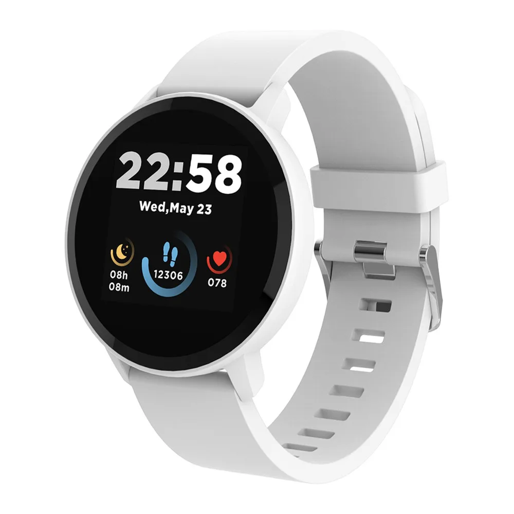 CANYON CNS-SW63SW Lollypop okosóra, 1,3”-os IPS kijelző, IP68, Li-pol akku, Bluetooth, iOS és Android kompatibilis, fehér