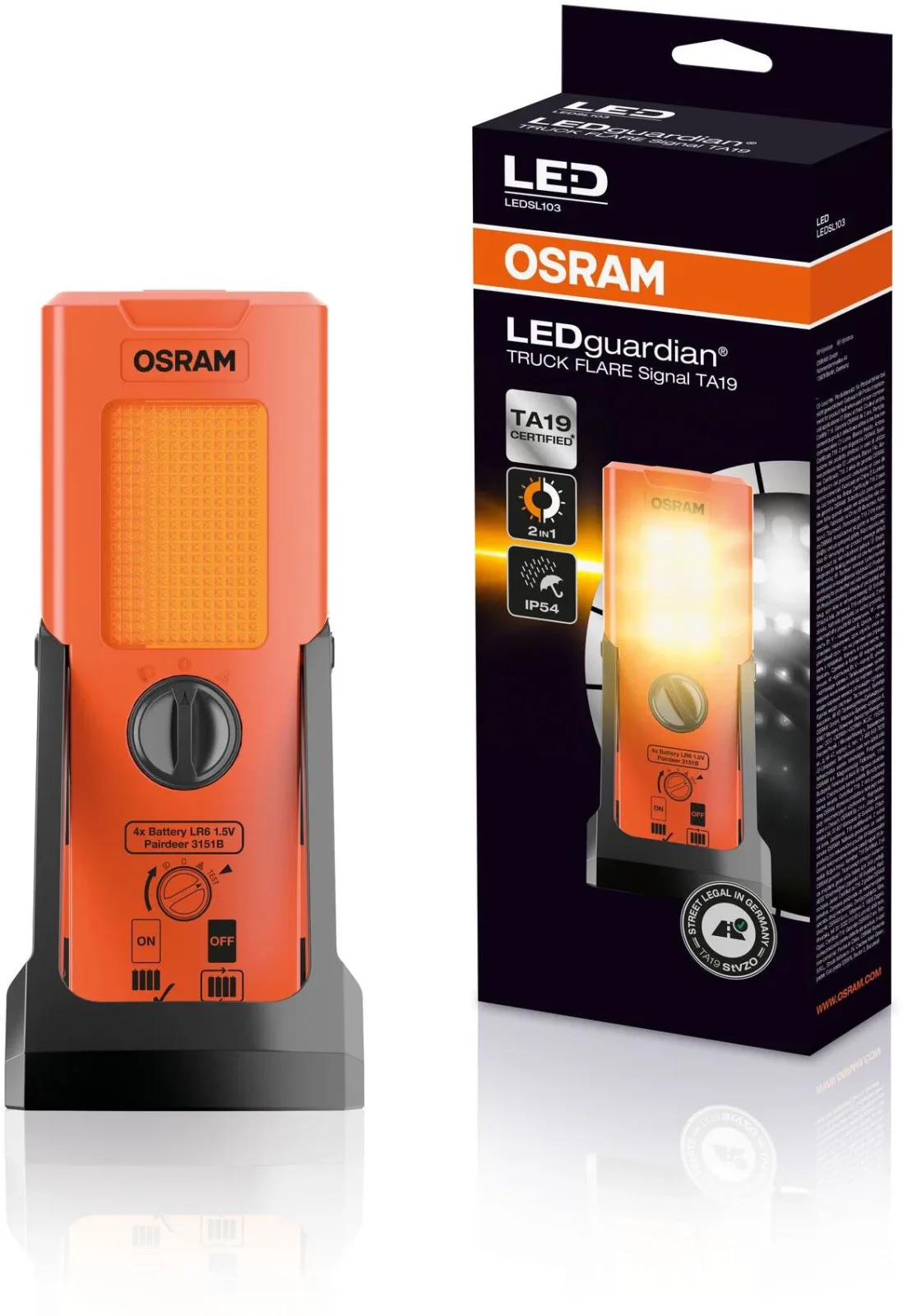 OSRAM LEDguardian Truck Flare Signal TA19