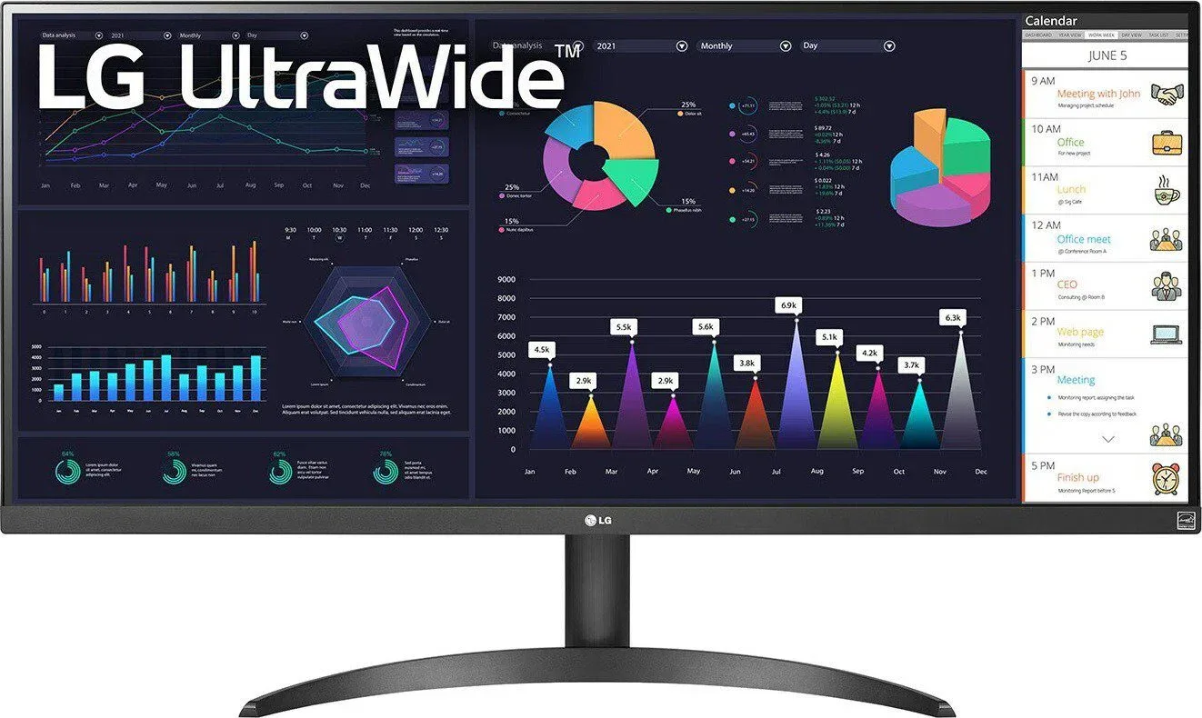 34" LG UltraWide 34WQ500-B