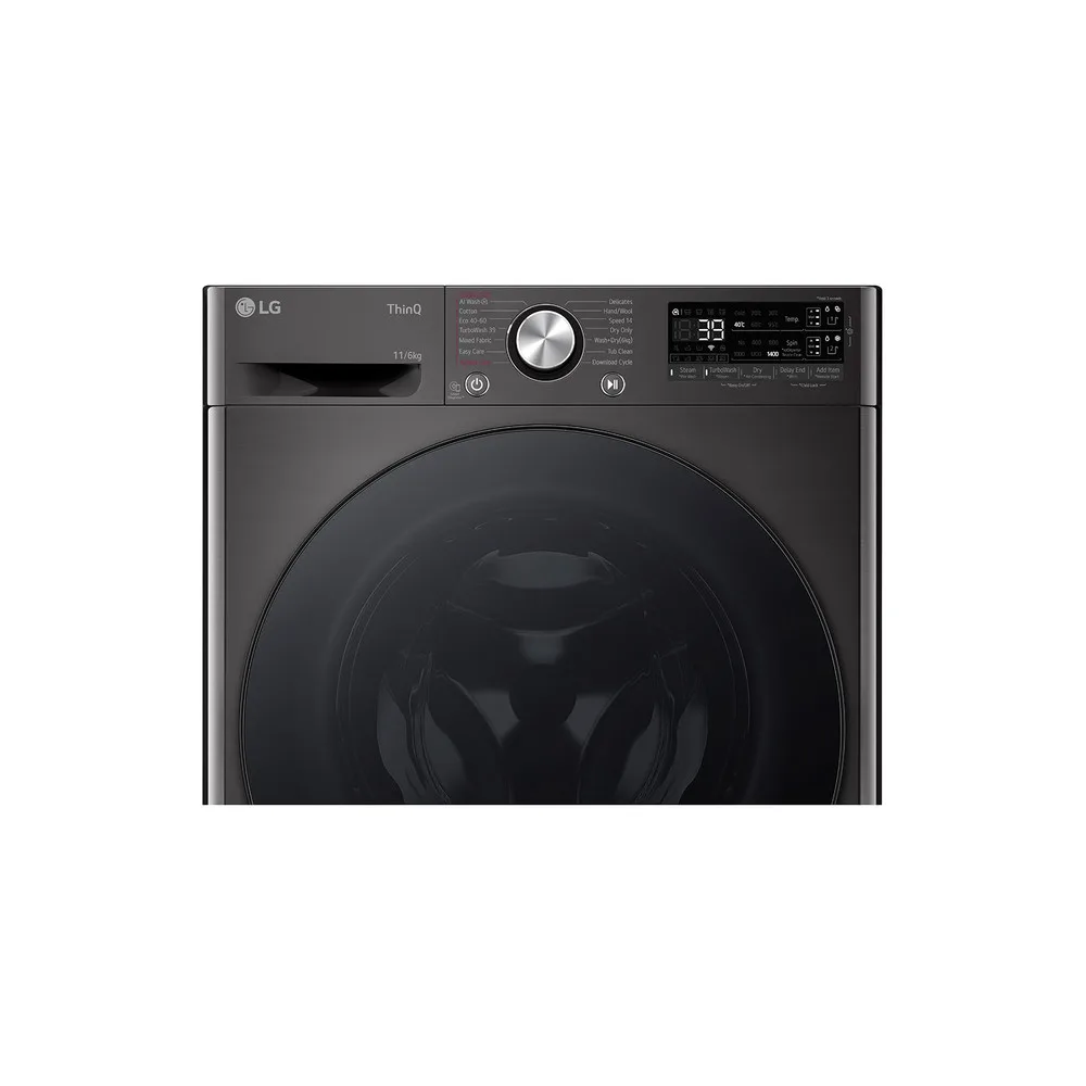 LG F4DR711S2BA szabadonálló mosó-szárítógép 11/6 kg