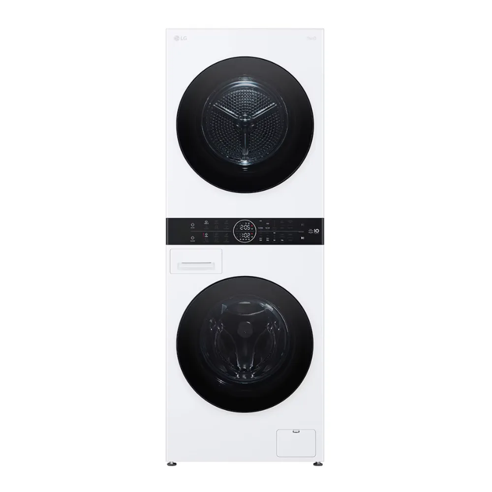 LG WT1210WWF WashTower™ Elöltöltős mosógép és Hőszivattyús szárítógép