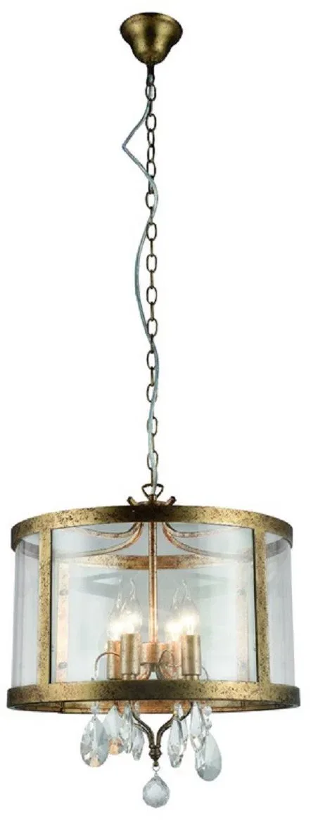 ACA DECOR Ronnie Függeszték, 4×40 W/ E14/ 230 V/ IP20, 45 cm átmérőjű