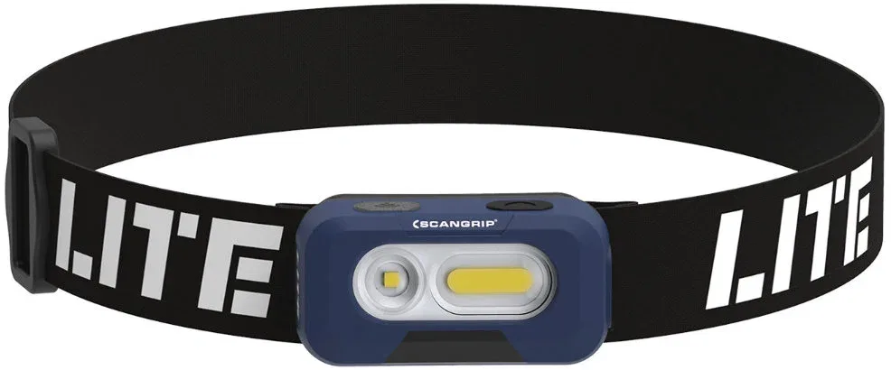 SCANGRIP Head Lite - újratölthető COB LED-es fejlámpa 2in1 funkcióval, akár 150 lumen fényerő