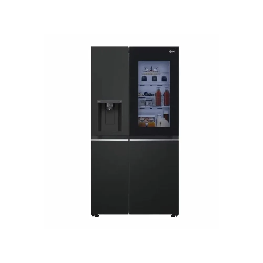 LG GSGV80EPLD InstaView™ Side-by-Side hűtőszekrény DoorCooling⁺ᵀᴹ és ThinQ™ technológia, 635L kapacitás