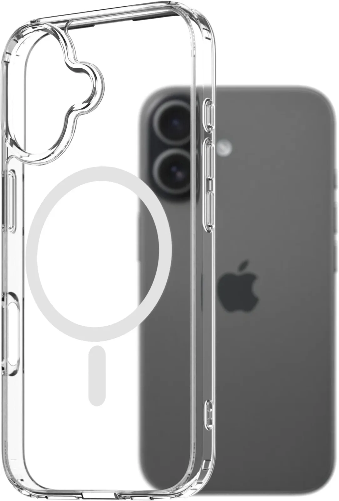 AlzaGuard Crystal Clear TPU iPhone 17 Magsafe tok
