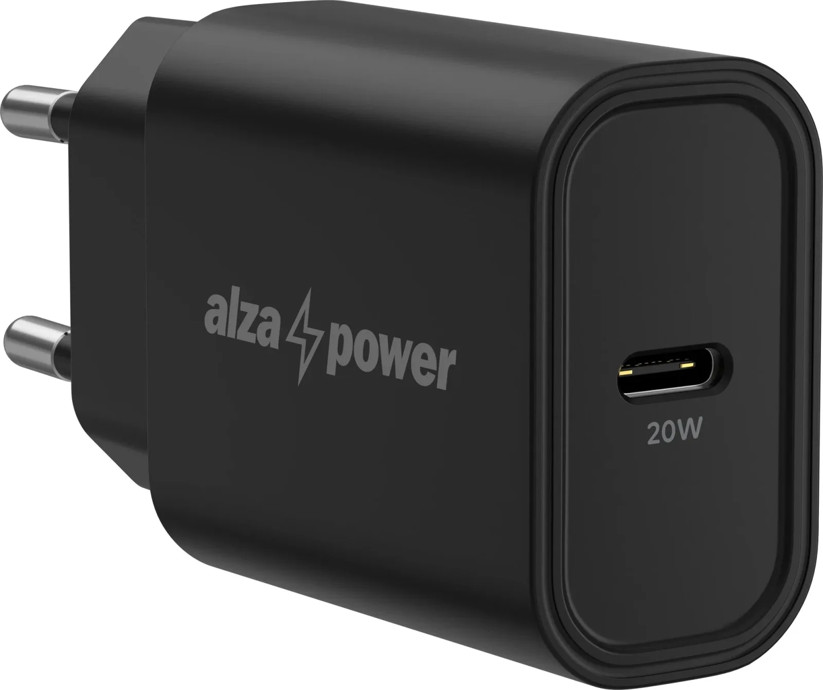 AlzaPower A105 Fast Charge 20W - fekete