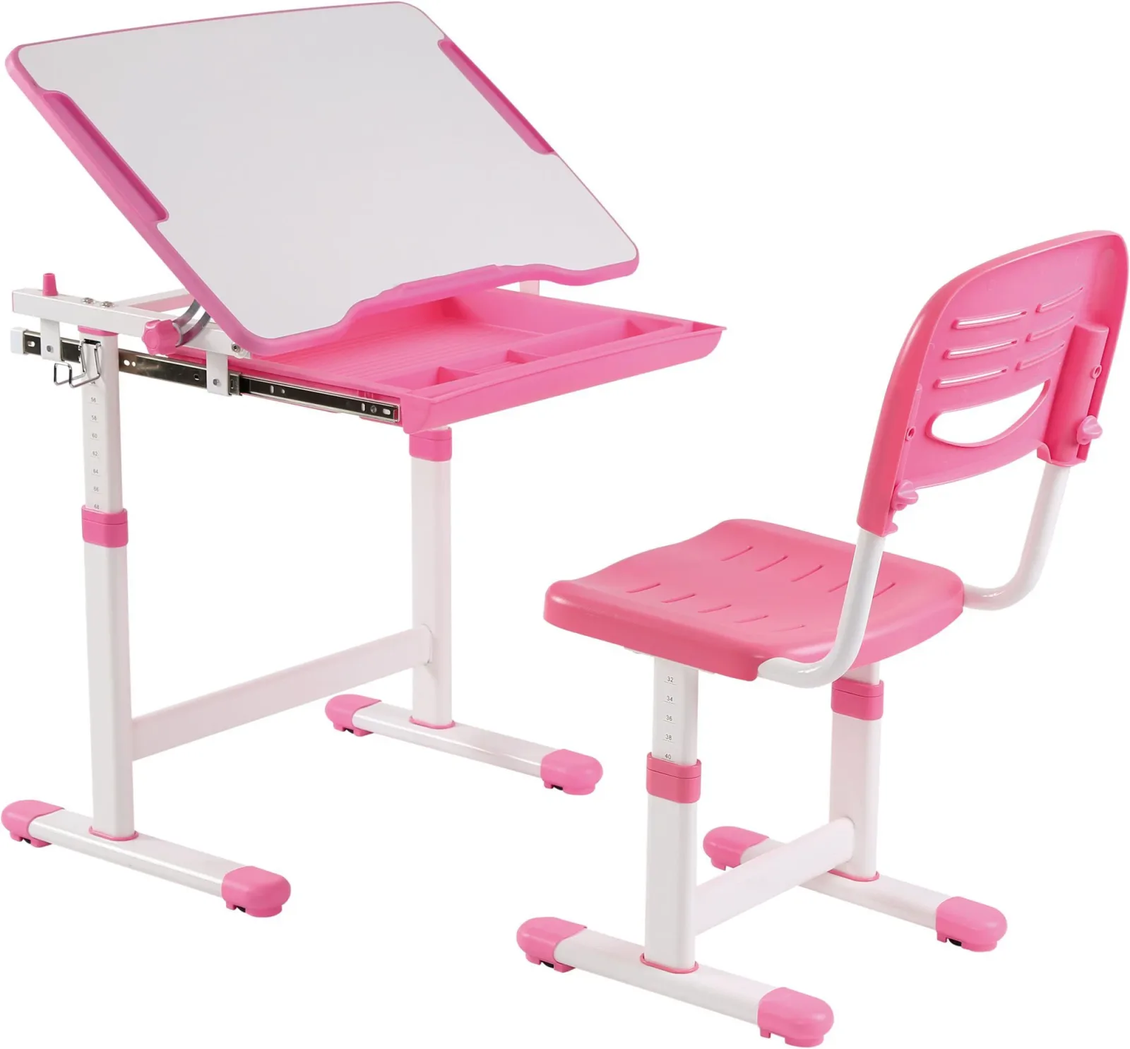 AlzaErgo Table ETJ100 rózsaszín