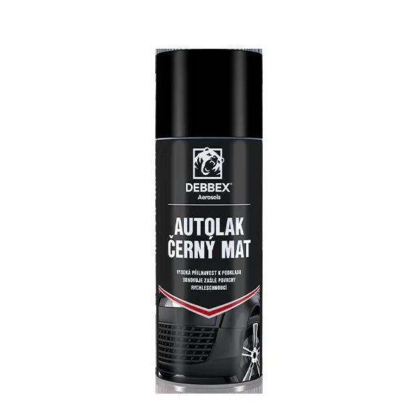 Den Braven TECTANE Autólakk spray, matt fekete, 400 ml