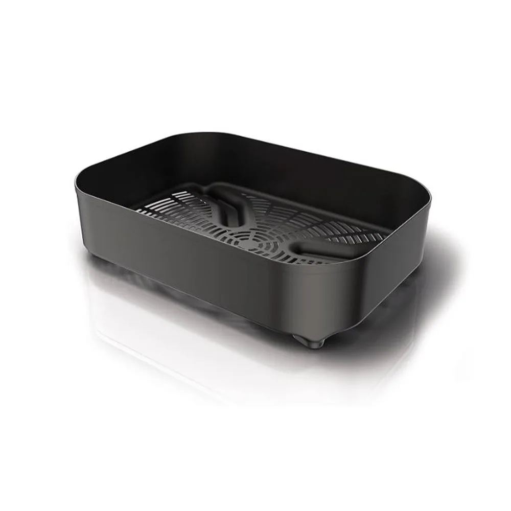 Ninja Woodfire Combo Crisper kosár, félszélességű air fry kosár, Fekete (OG700)