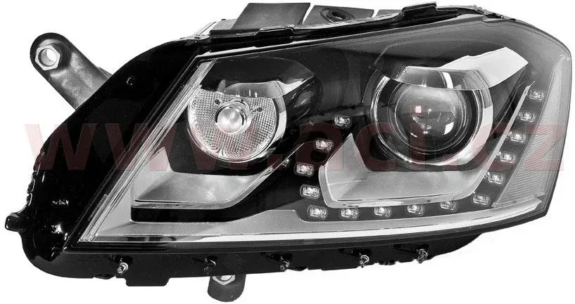 VALEO VW PASSAT 11-14 első fényszóró, XENON D3S+LED, kanyarkövetés, adaptív dőlésszög, nappali menetfény