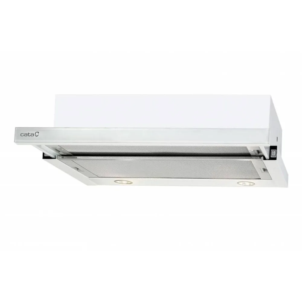 Cata Páraelszívó TF-2003/60 LED WHITE GLASS Fehér