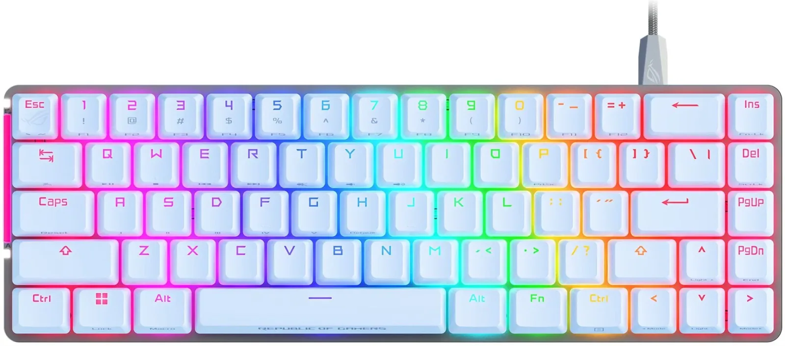 ASUS ROG FALCHION ACE Moonlight White (NX RED / PBT ) - US