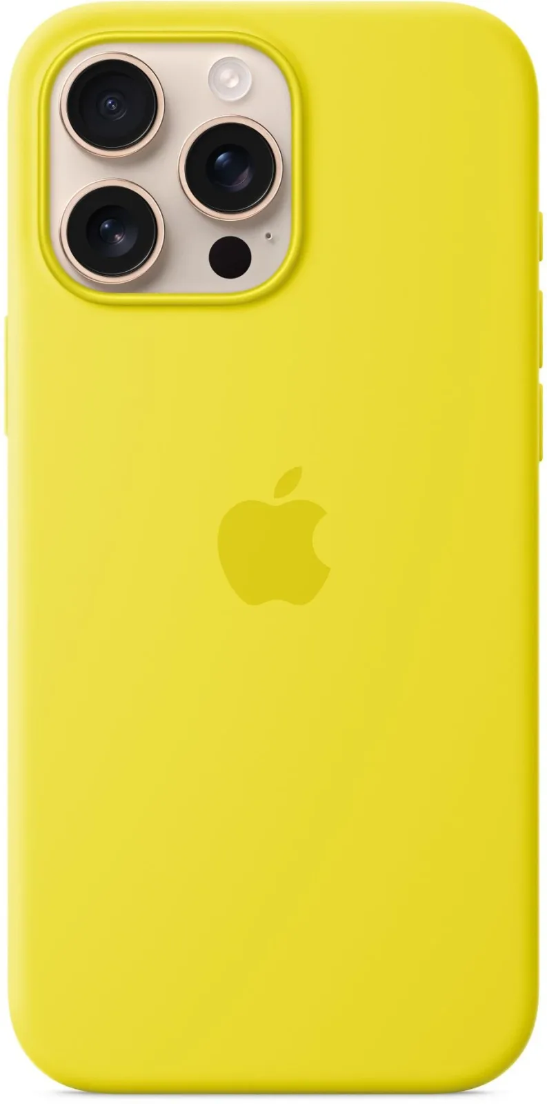 Apple iPhone 16 Pro Max MagSafe karamellsárga szilikon tok