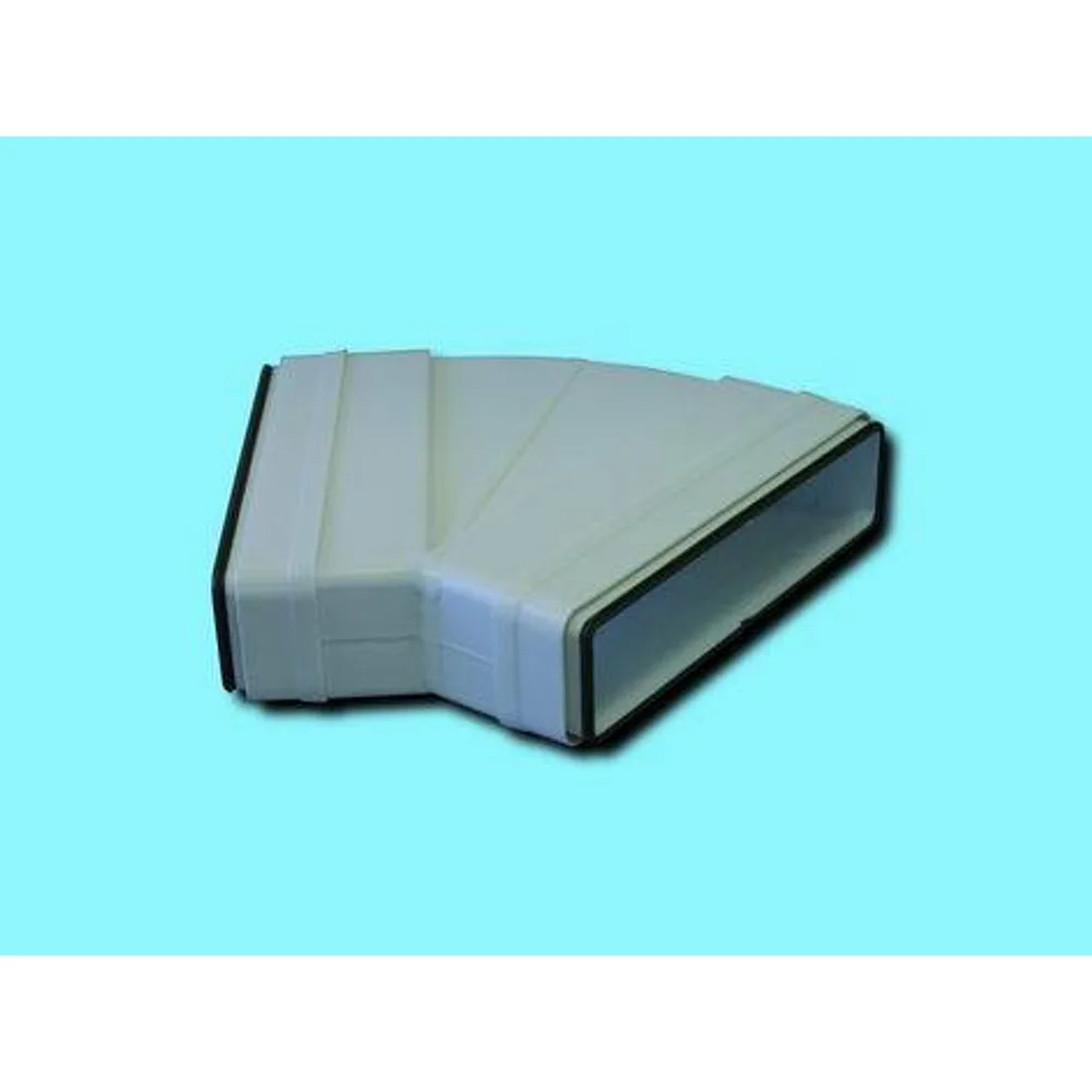 GONAL TP-1075ES lapos csatorna 45° vízszintes, 55x220 Fehér