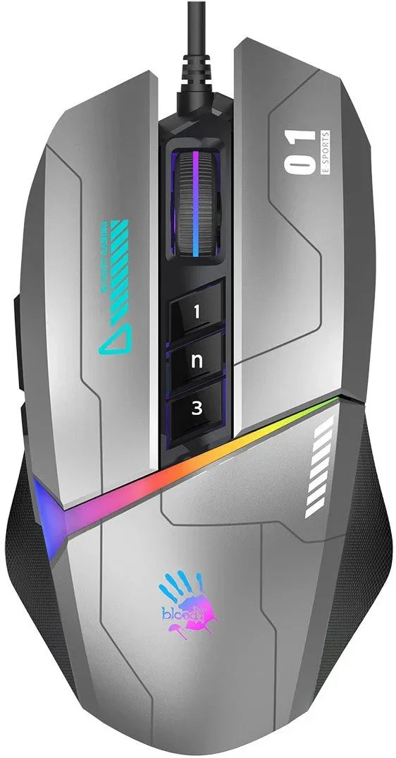 A4tech Bloody W60 Max Activated, acélszürke