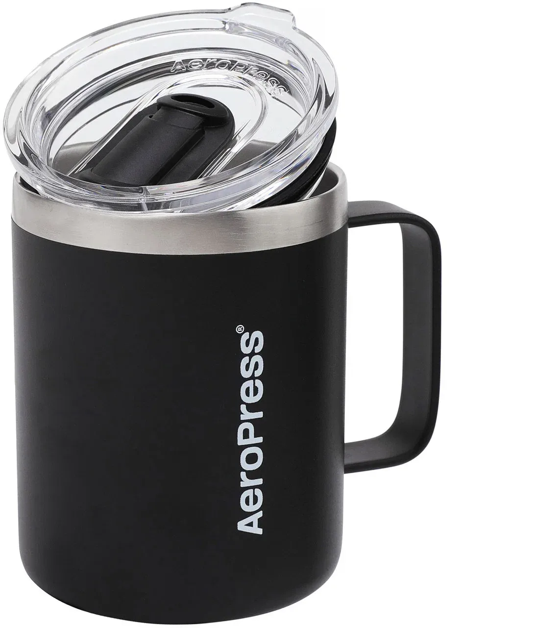 AeroPress Travel coffee mug, fekete