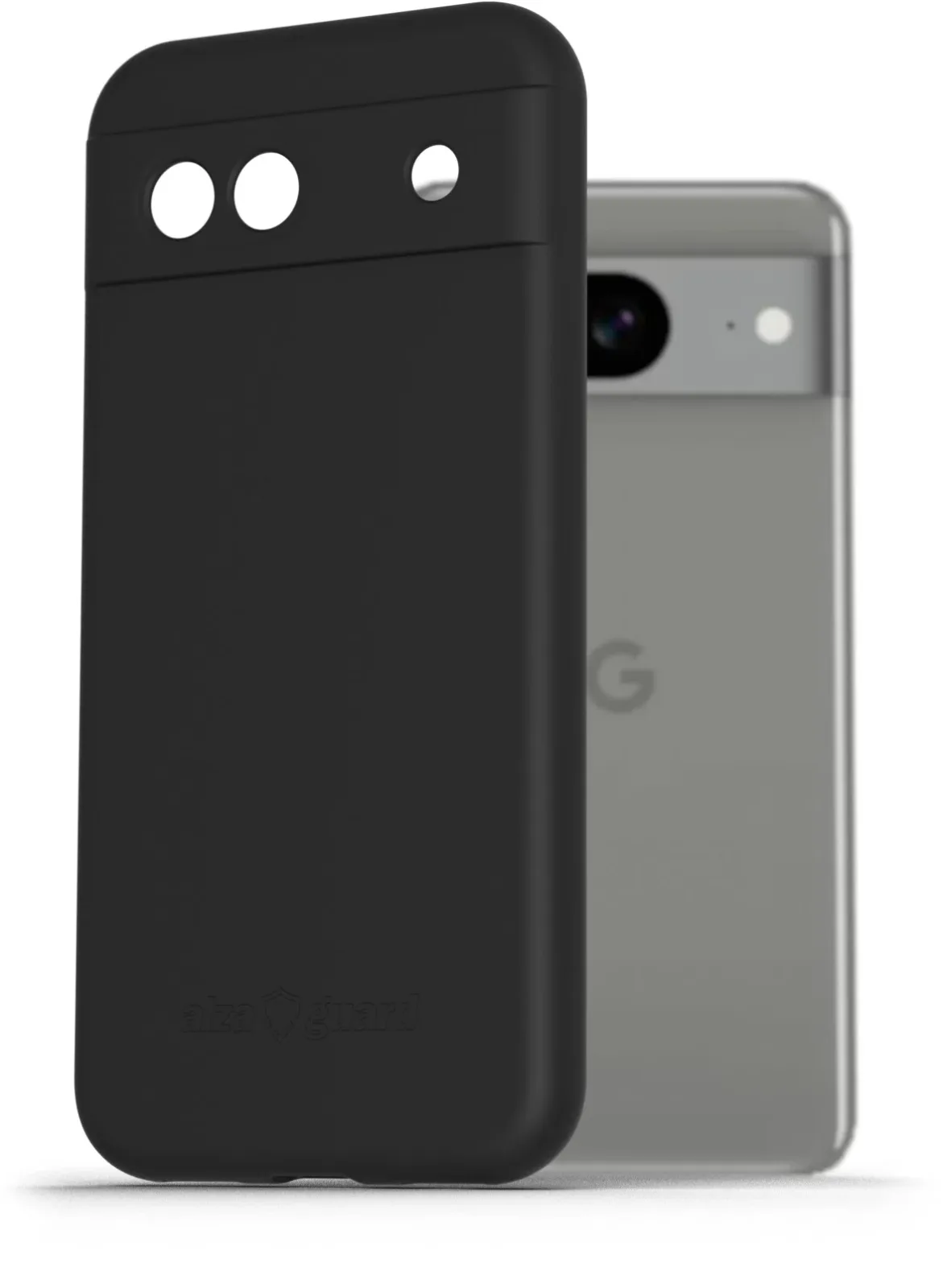 AlzaGuard Matte Google Pixel 8A fekete TPU tok