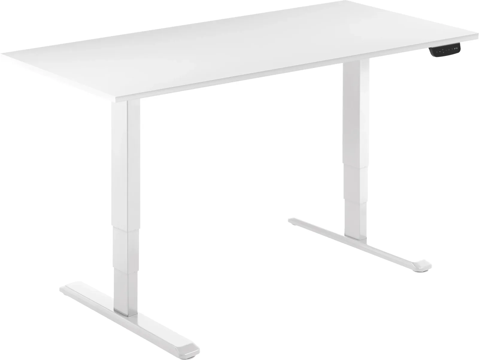 AlzaErgo Table ET1 NewGen fehér + TTE-12 120x80cm fehér laminált asztallap