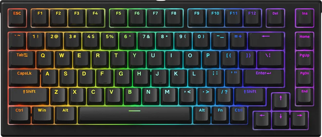 AKKO Monsgeek MG75S HE-ST Black