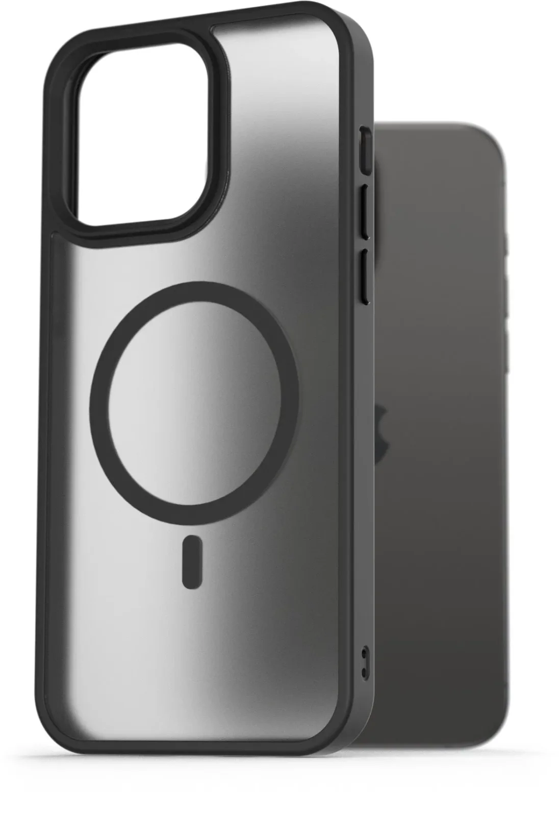 AlzaGuard Matte Case iPhone 15 Pro Max MagSafe fekete tok