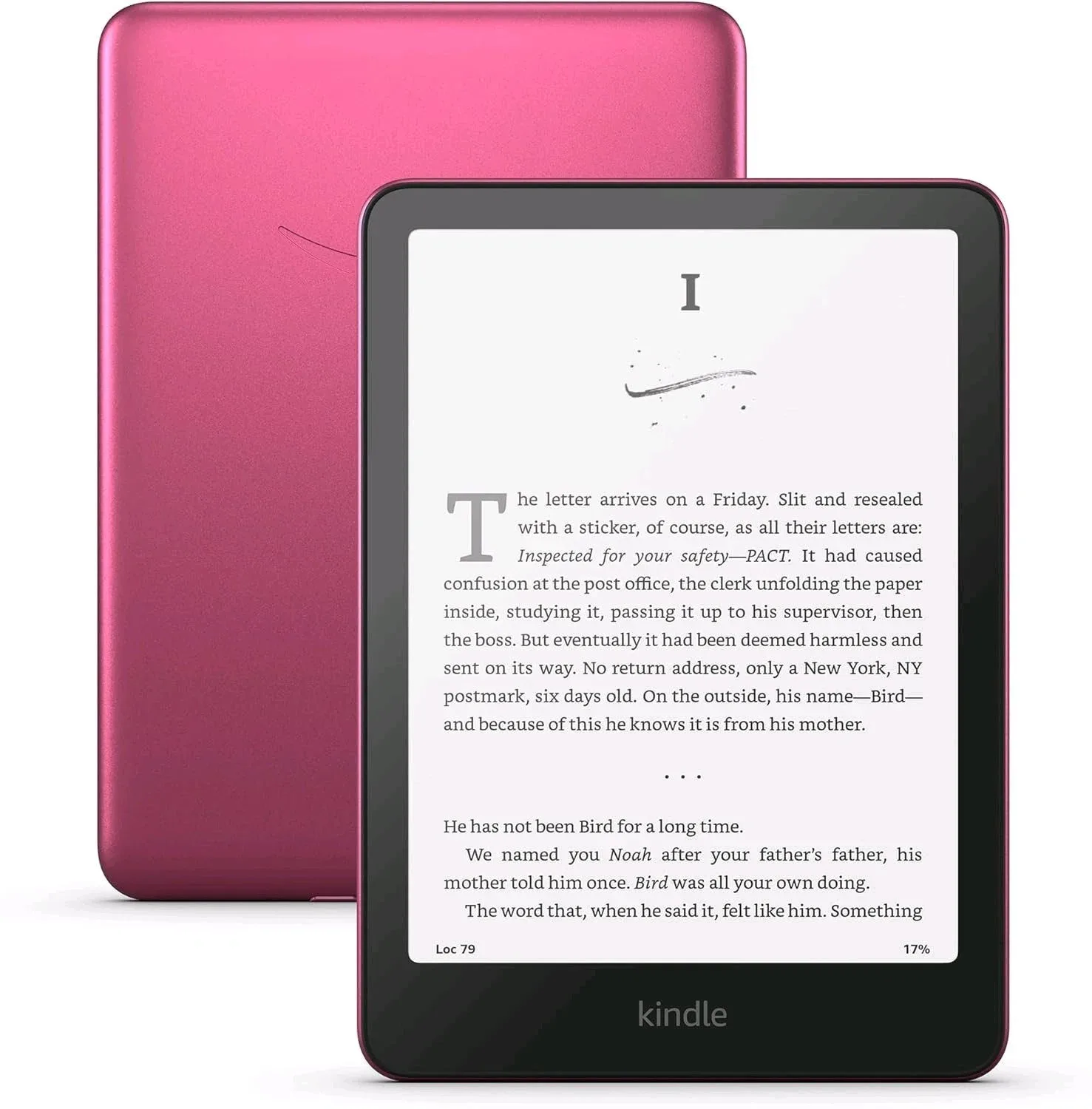 Amazon Kindle Paperwhite 2024 32GB Signature Edition (reklámmentes) Metallic Raspberry