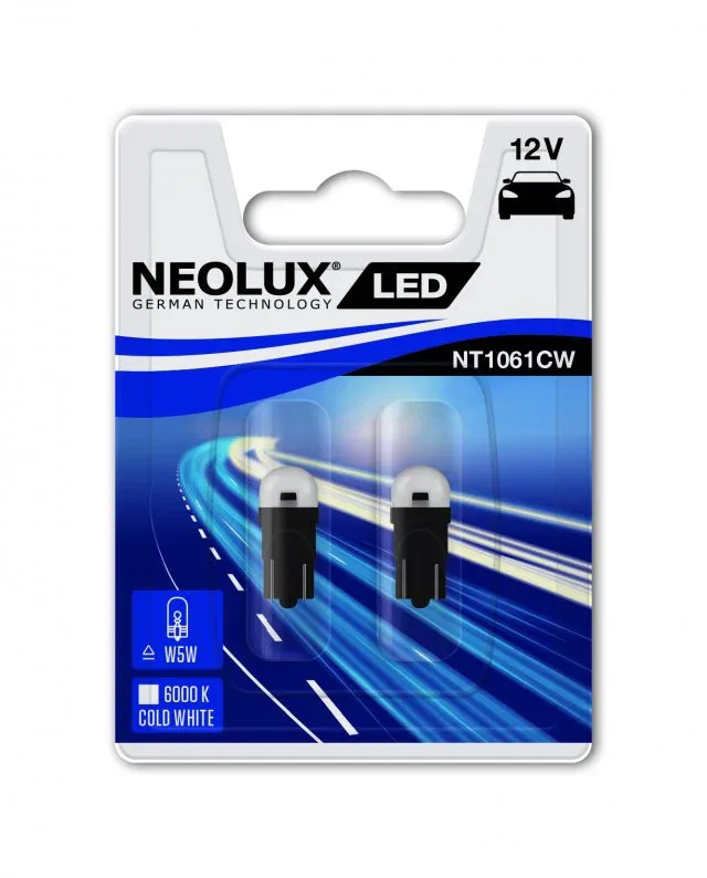 NEOLUX LED "W5W“ 6000K, 12V, W2.1x9.5d