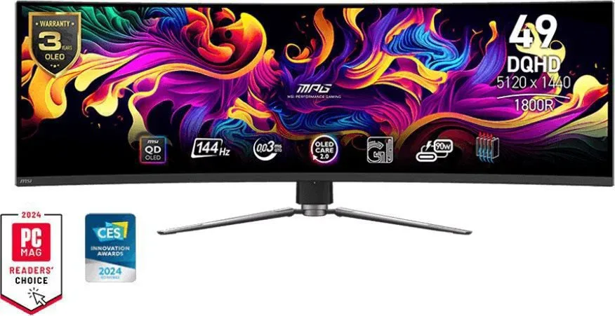 49" MSI MPG 491CQP QD-OLED