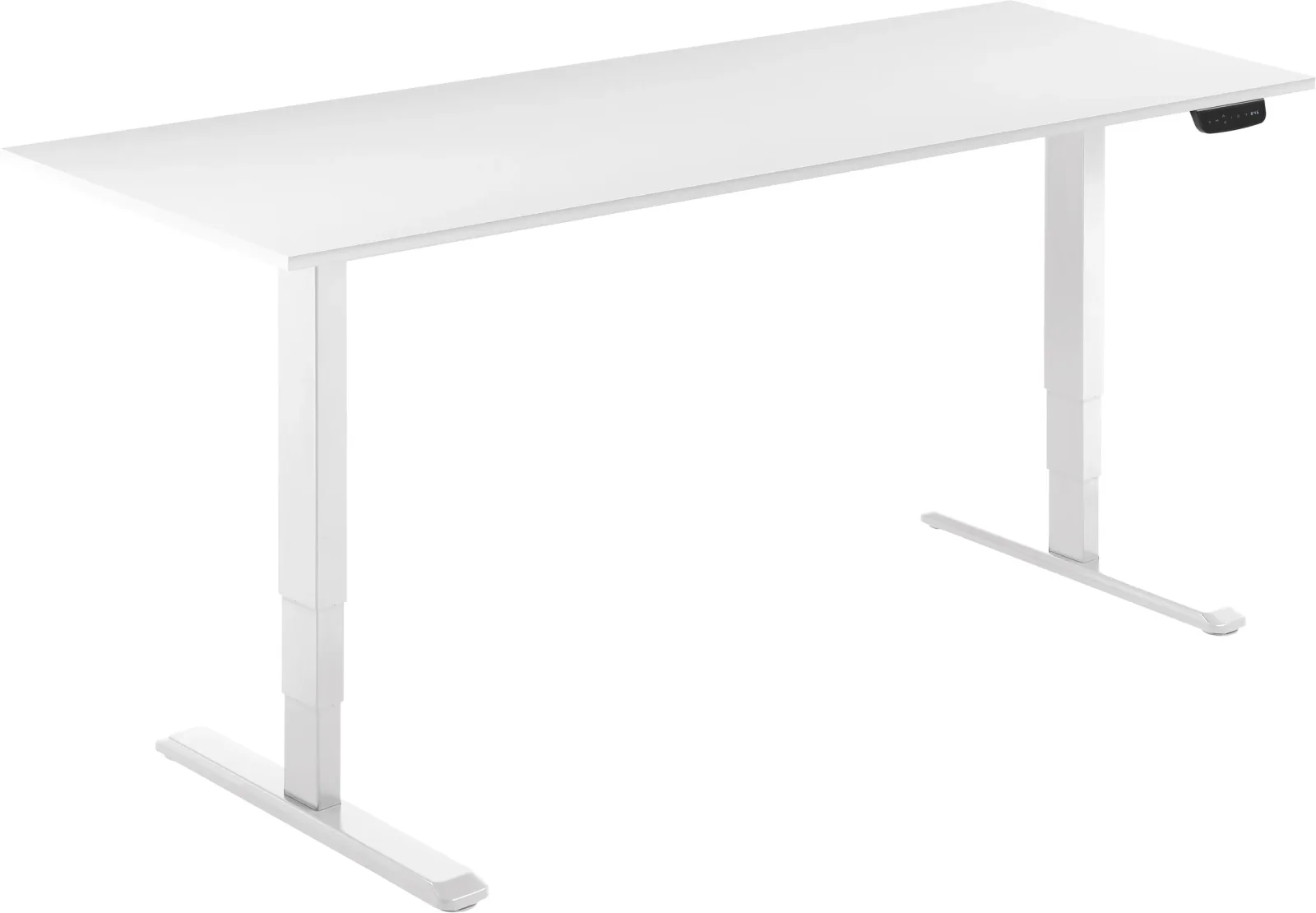 AlzaErgo Table ET1 NewGen fehér + TTE-03 160x80 cm fehér laminált asztallap