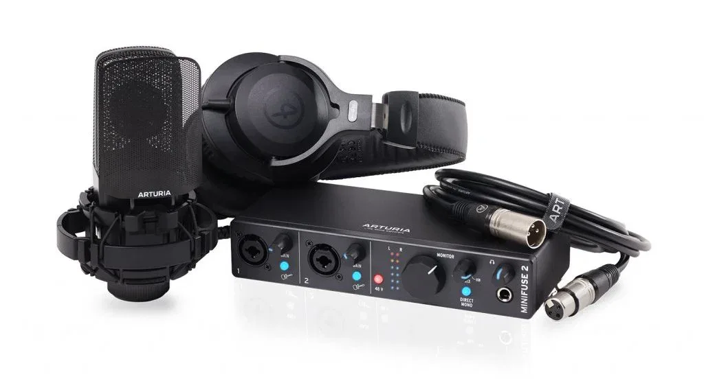 Arturia MiniFuse Recording Pack Black