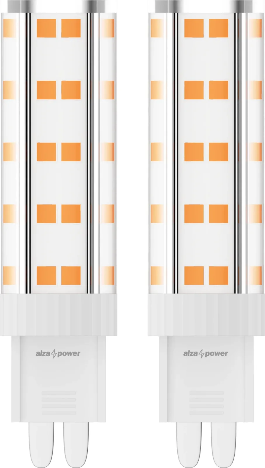 AlzaPower LED 4,2-40W, G9, 2700K, szett, 2db