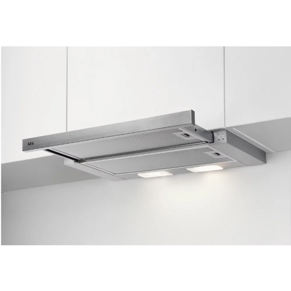 AEG DPB3632S beépíthető kihúzható páraelszívó 60 cm