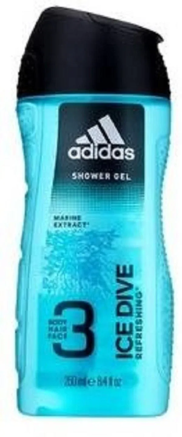 ADIDAS Men A3 Hair & Body Ice Dive 250 ml