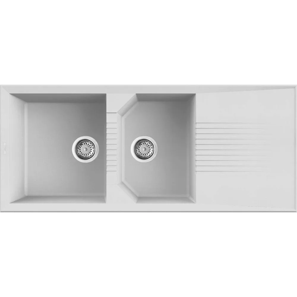 ELLECI - Mosogatótálca Tekno 500 G68 bianco - A készlet erejéig rendelhető!