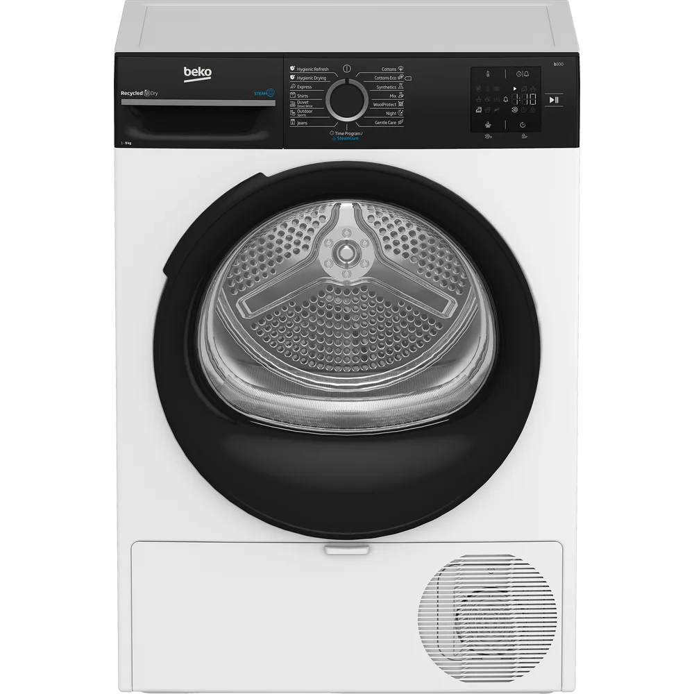 Beko BM3T3924WBB szabadonálló hőszivattyús szárítógép 9kg