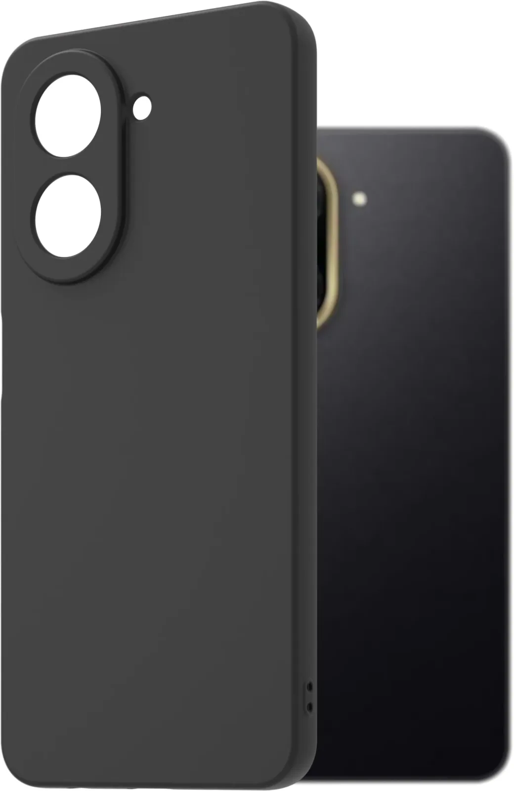 AlzaGuard Matte TPU Case Xiaomi Redmi A5 fekete tok