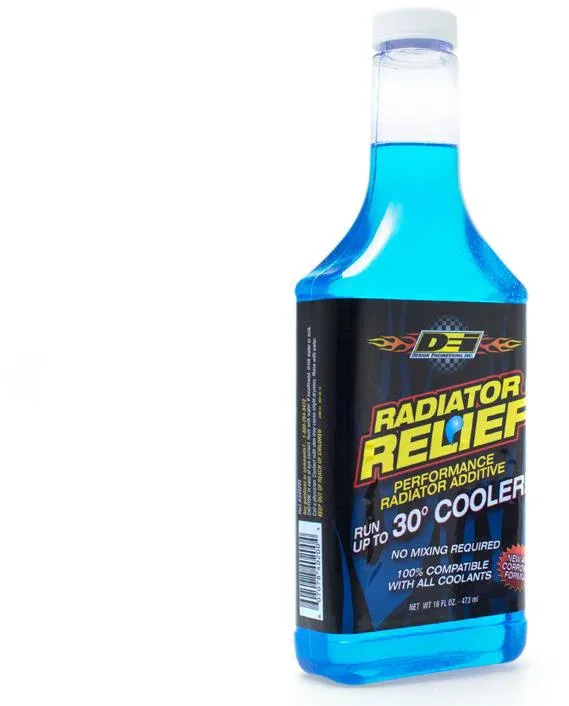 DEi Design Engineering Radiator Relief Hűtésfokozó hűtőfolyadék adalék, 473 ml