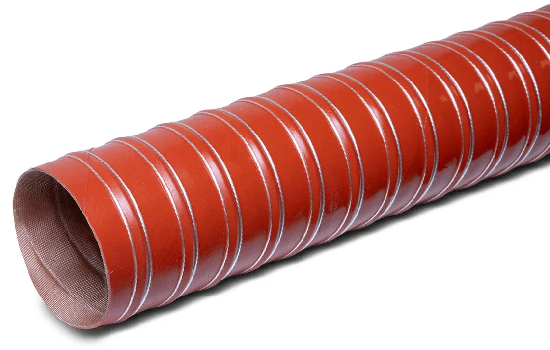 Escape6 Rugalmas tömlő, +250°C-ig hőálló, 51 mm átmérőjű, 4 m hosszú