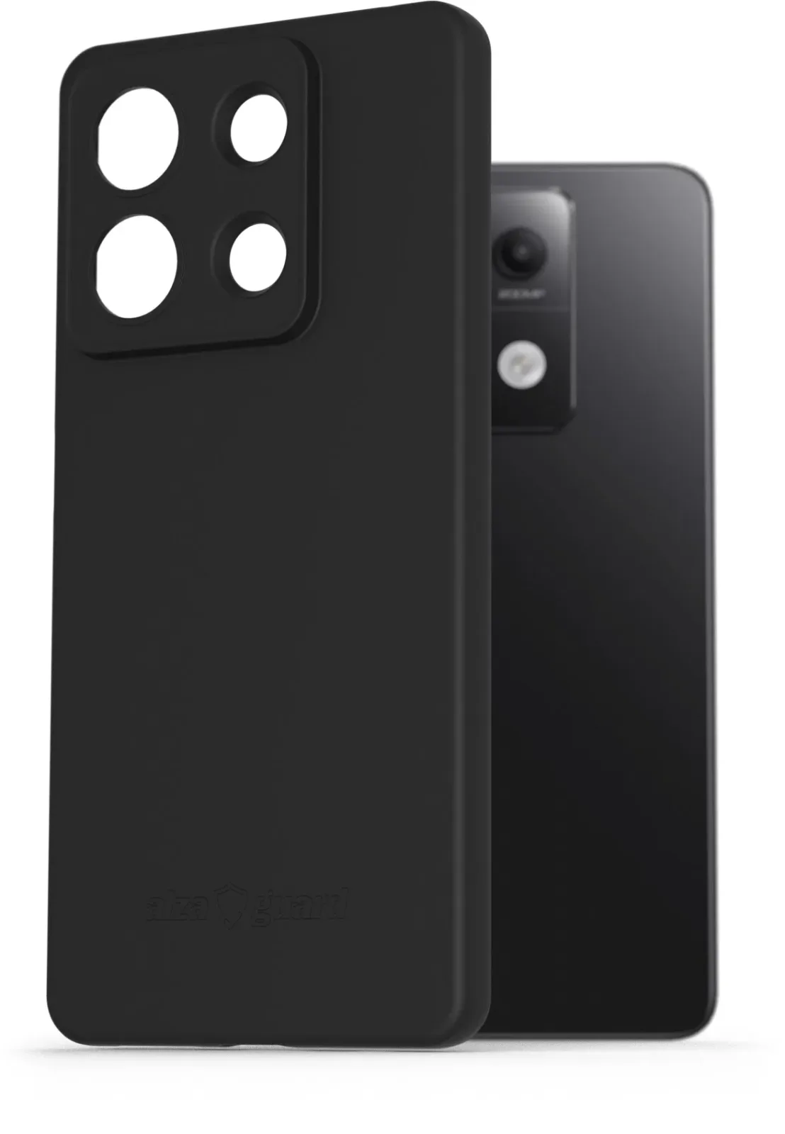 AlzaGuard Matte TPU Case Xiaomi Redmi Note 13 5G fekete tok