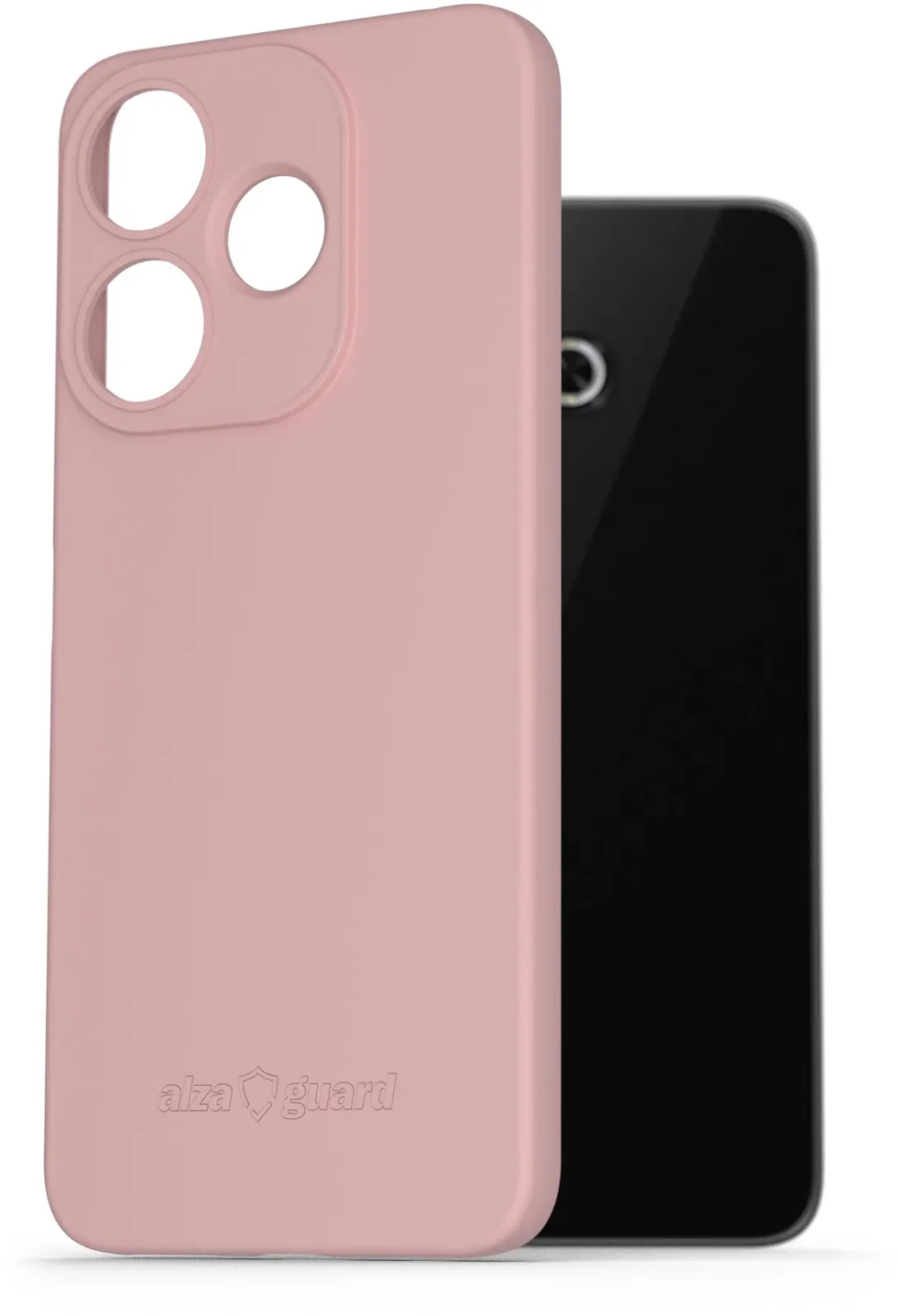 AlzaGuard Xiaomi Redmi 13 rózsaszín matt TPU tok