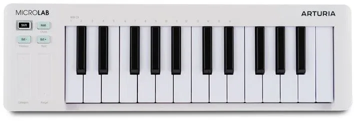 Arturia MicroLab Mk3 White