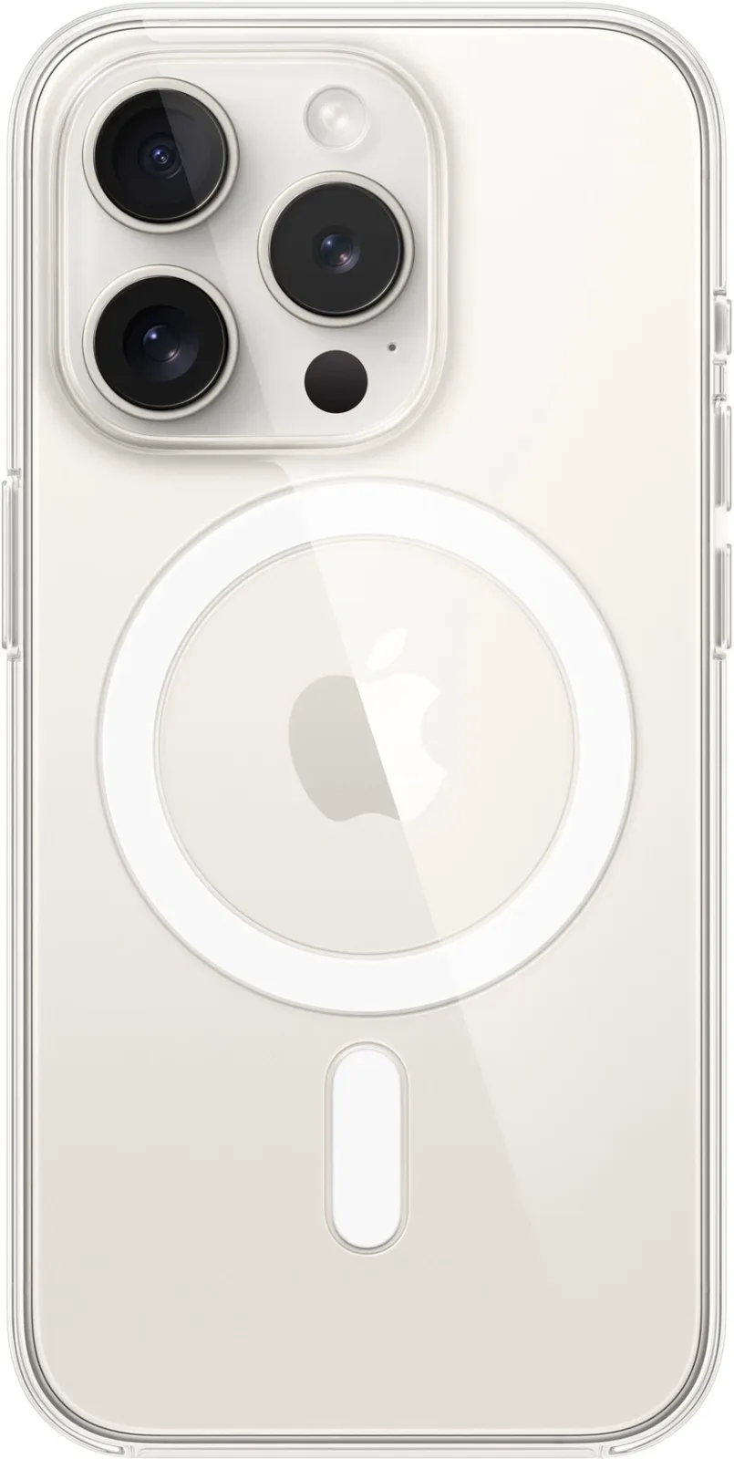 Apple iPhone 15 Pro MagSafe átlátszó tok