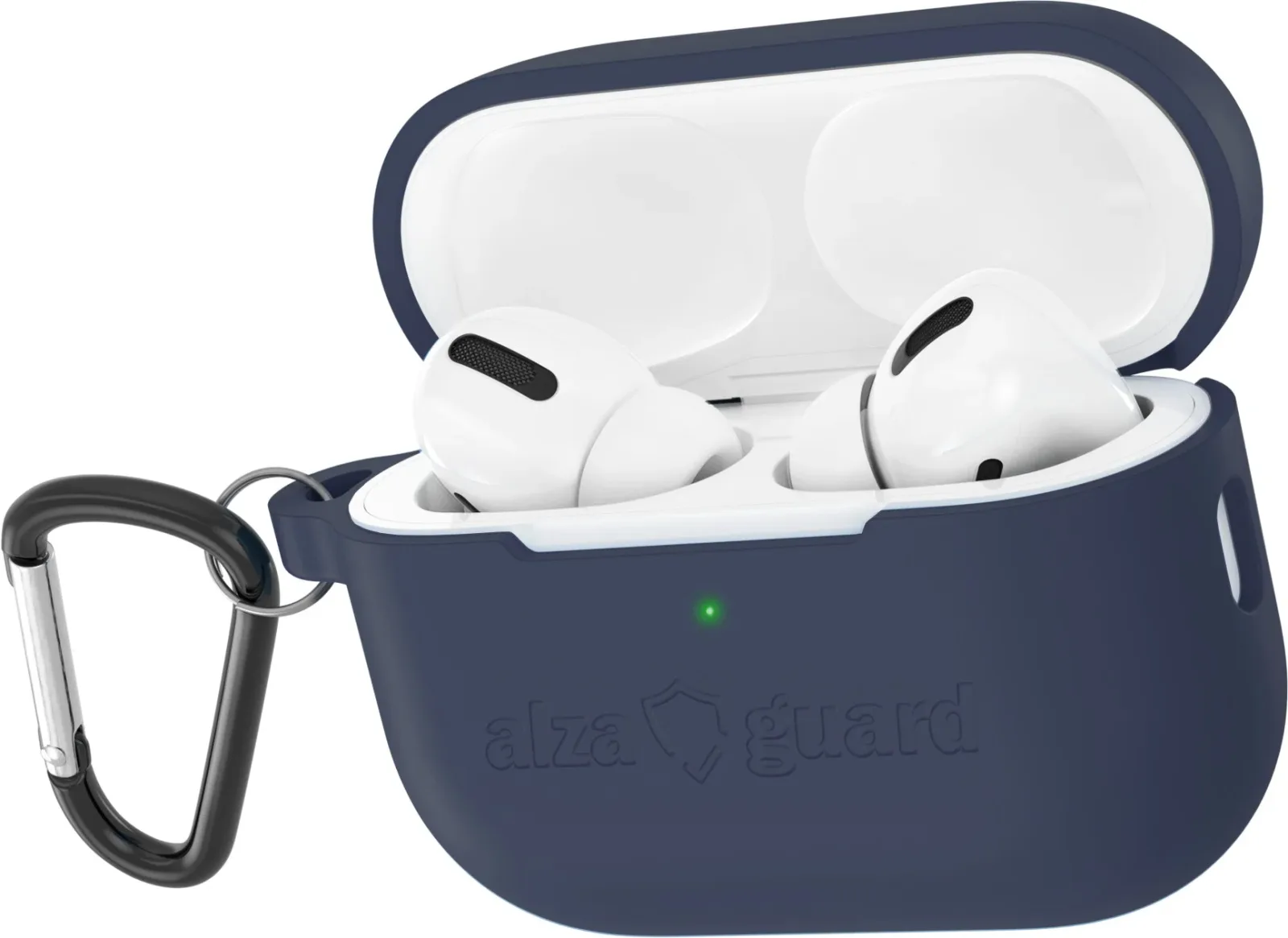 AlzaGuard Skinny AirPods Pro 2 kék szilikon tok