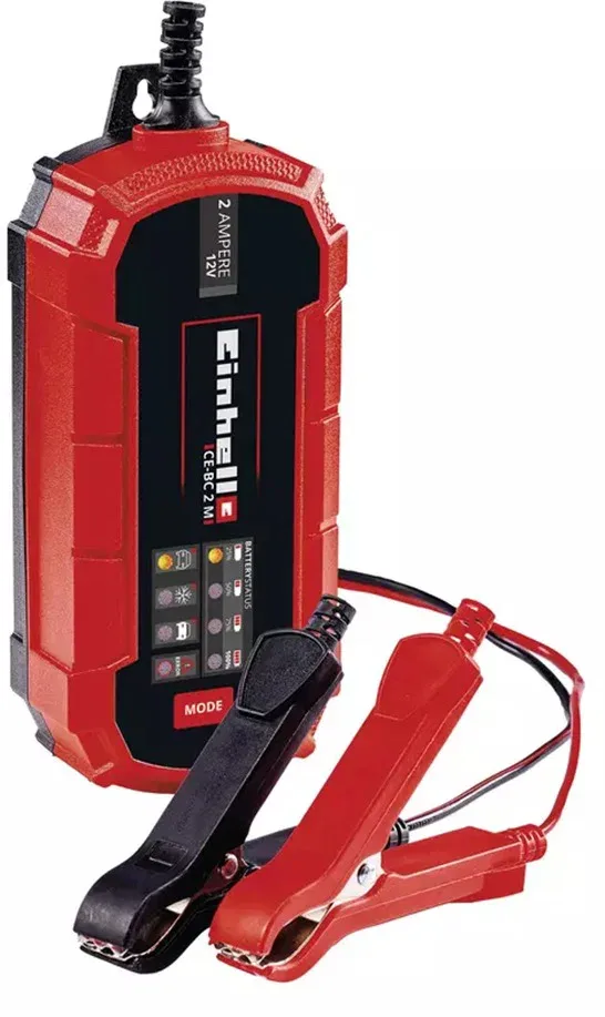 Einhell CE-BC 2 M Akkutöltő, mikroprocesszorral, IP65 védettség