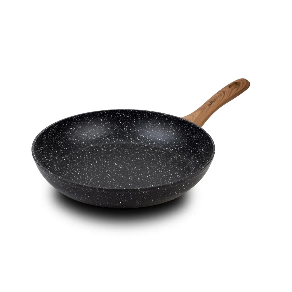 NAVA-GUARDINI 10-144-103 Nava Serpenyő 28 cm tapadásmentes kőbevonattal