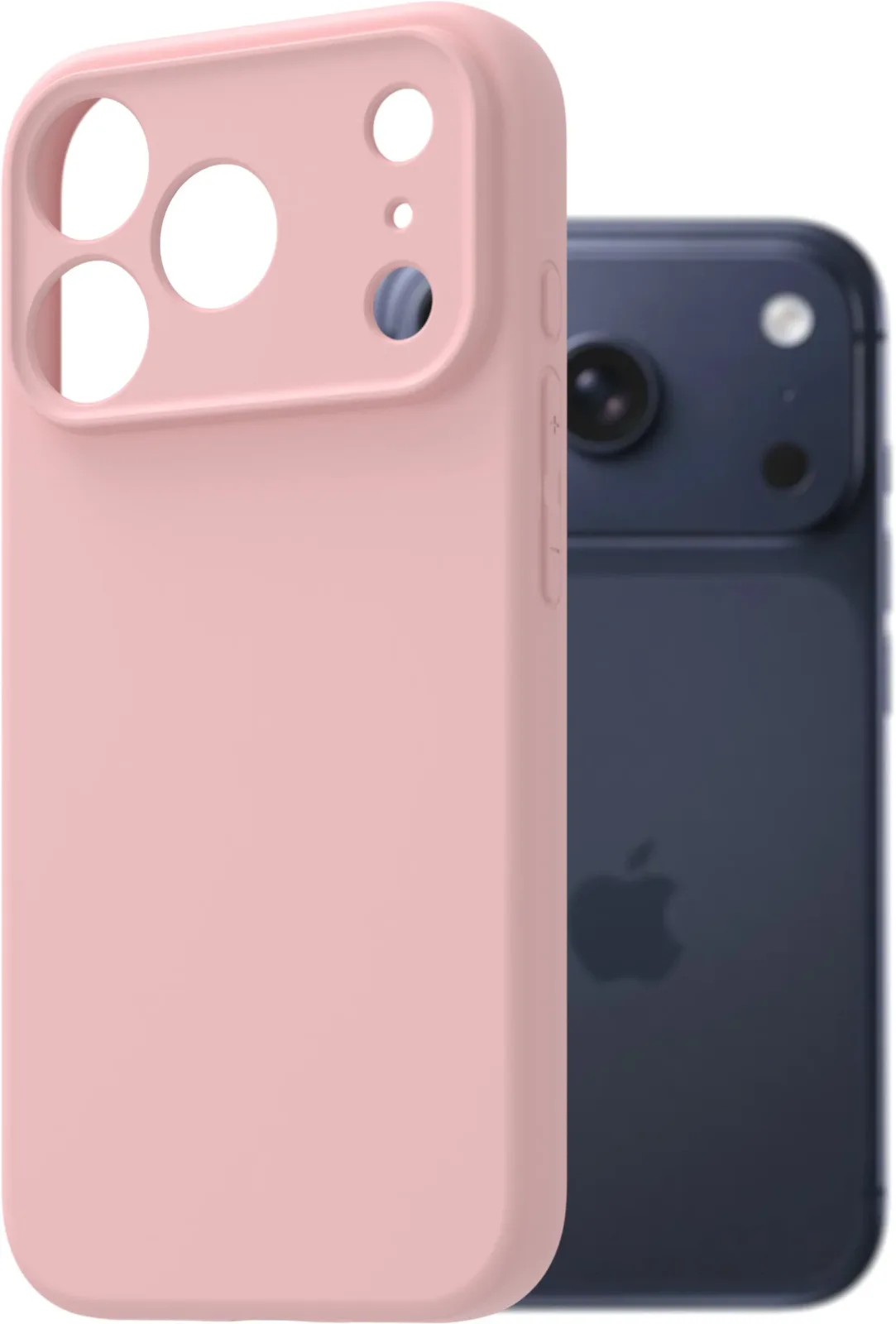 AlzaGuard Matte TPU iPhone 17 Pro rózsaszín tok